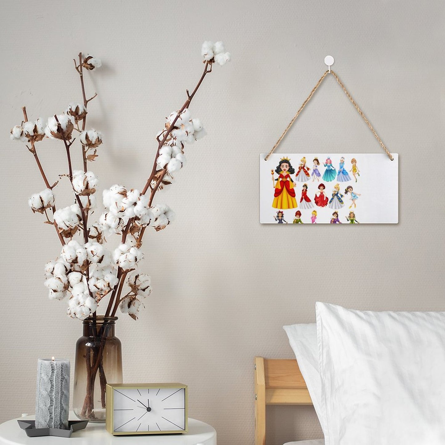 Wooden Wall Hanging Poster