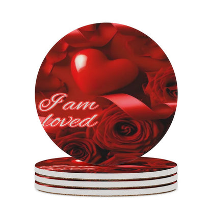 Round Ceramic Coaster