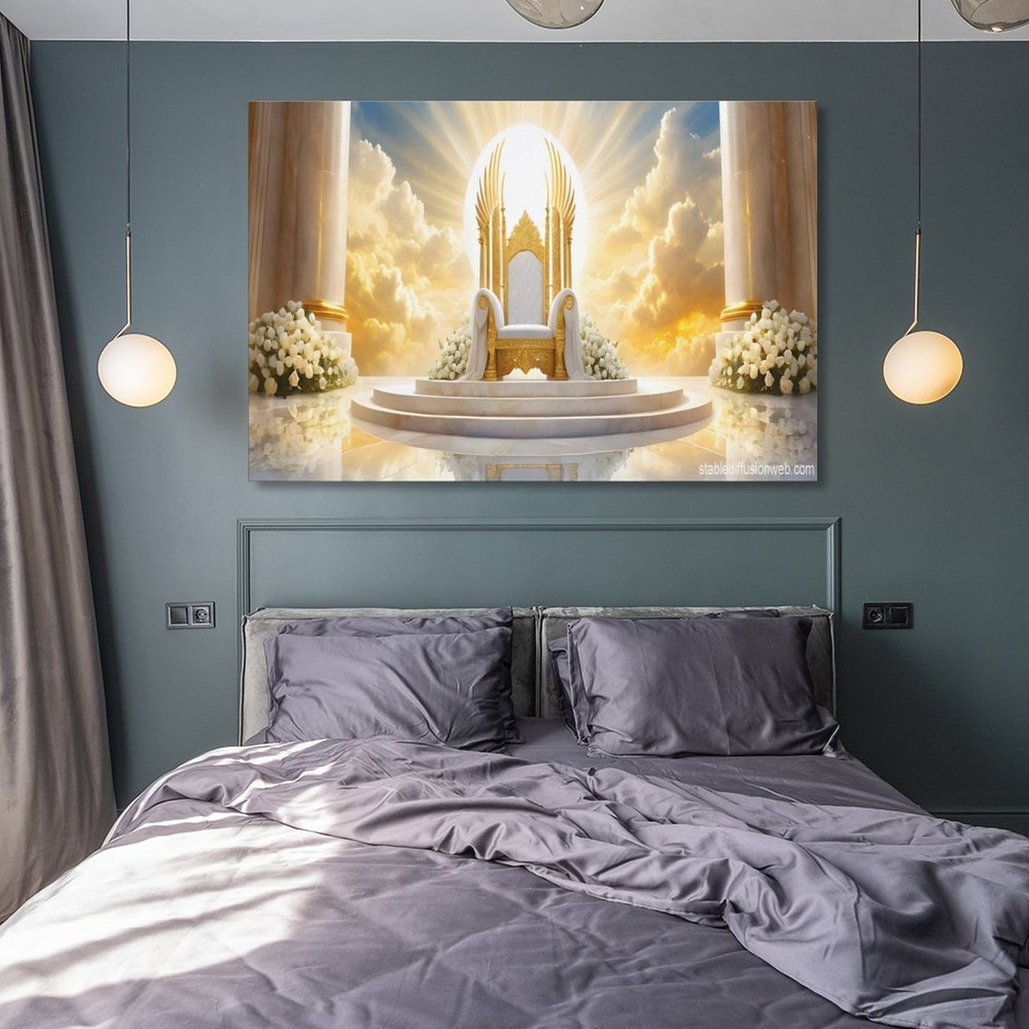 Hanging Poster (Horizontal 3:2)-12x18 inch/ 8x12 inch
