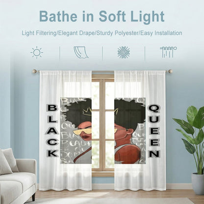 Sheer Curtain(All-Over Printing)