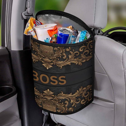 Collapsible Car Trash Bin