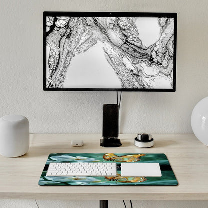 Large Desk Pad Protector without Stitched Edges-12''×24''/ 30x60cm-YOU ARE ENOUGH