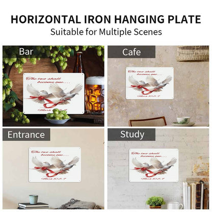 Horizontal Vintage Metal Sign-7.9"x11.8"/ 20x30cm