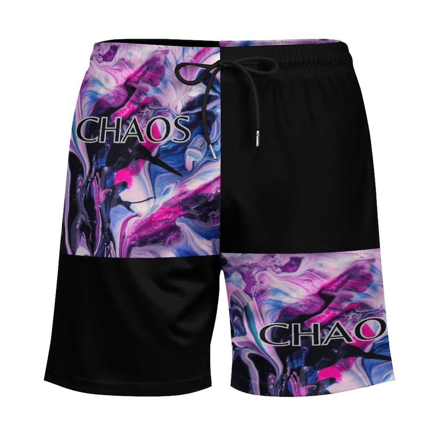 CHAOS Men's Beach/GYM Shorts with 4 Pockets-SMALL-3XL