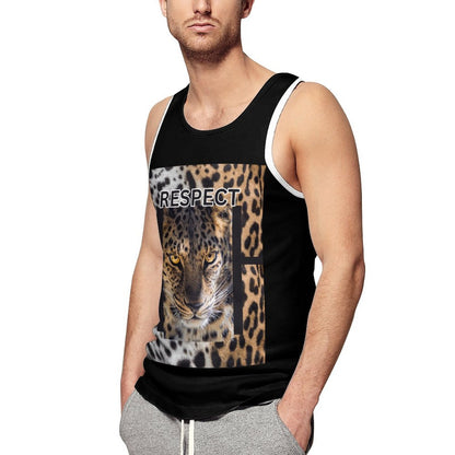 Men's Printed Vest BK (All-Over Printing)
