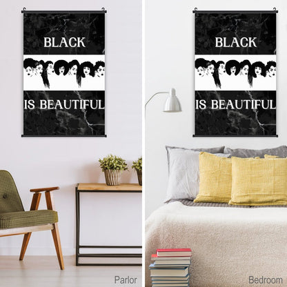 Canvas Hanging Poster with Scrolls-16"x24"/ 40x60cm