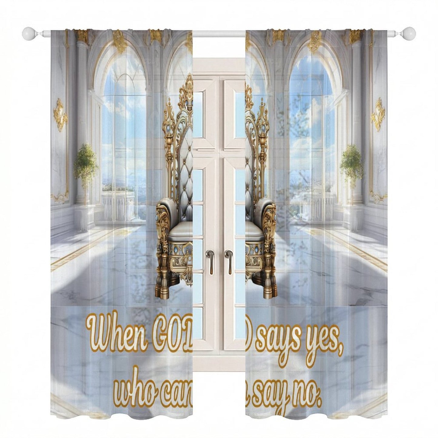 Sheer Curtain(All-Over Printing)