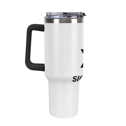 40oz Insulated Tumbler with Handle and Straw