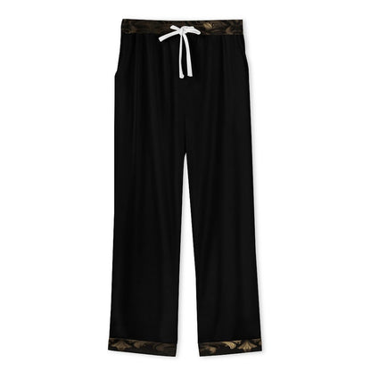 BLACK & GOLD ACCENT Night Suit for Men