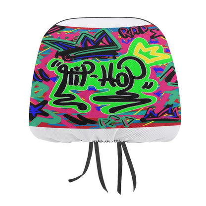 Custom Car Headrest Covers