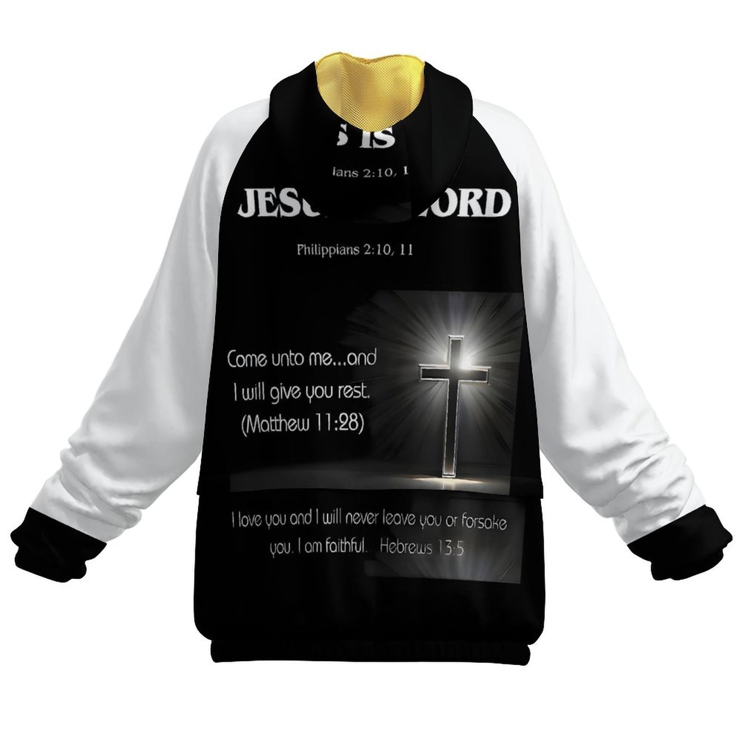 Double-Layered Hoodie with Pockets(All-Over Printing)