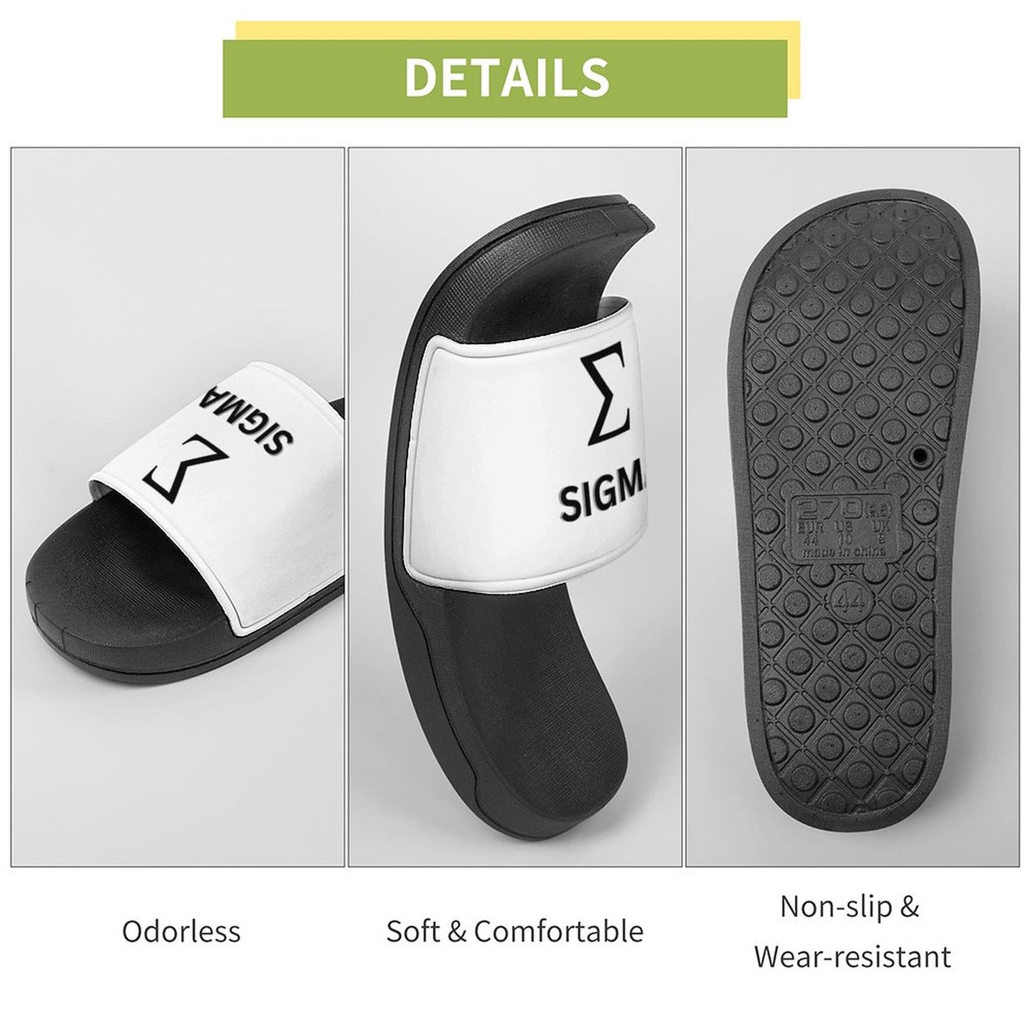 Personalized Casual UnisexPVC Slippers