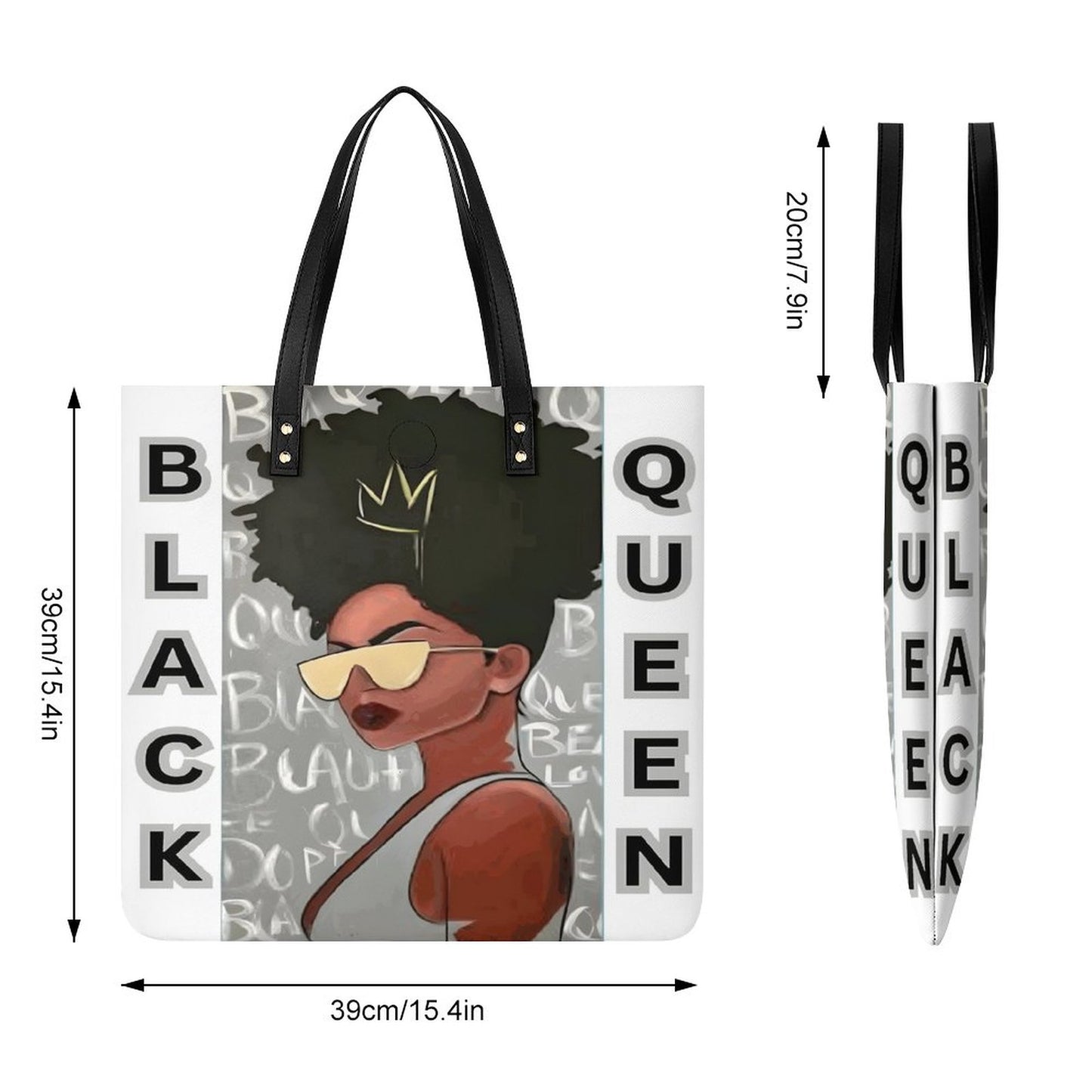 Leather Handbag(One-sided Printing)
