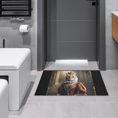 Crystal Velvet Bedroom Floor Mat