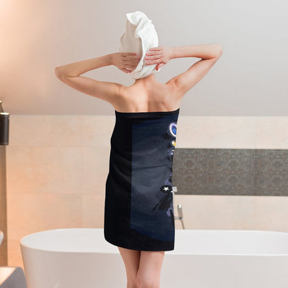 COLORFUL GRAFFITI Bath Towel 70x140