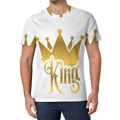 120gsm Short Sleeve All Over Print T-Shirt OMDT01 (All-Over Printing)