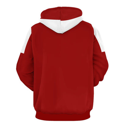 230gsm Men's Personalized Hoodie with Double-layer Cap (All-Over Printing)
