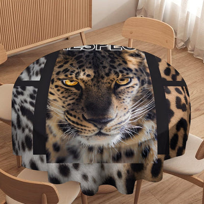 Round Tablecloth on Round Table