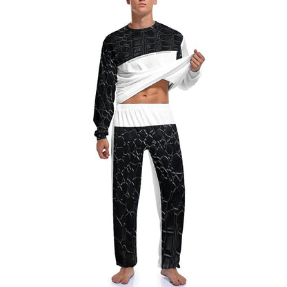 180gsm Men's Loungewear Set JJ1201 (All-Over Printing)