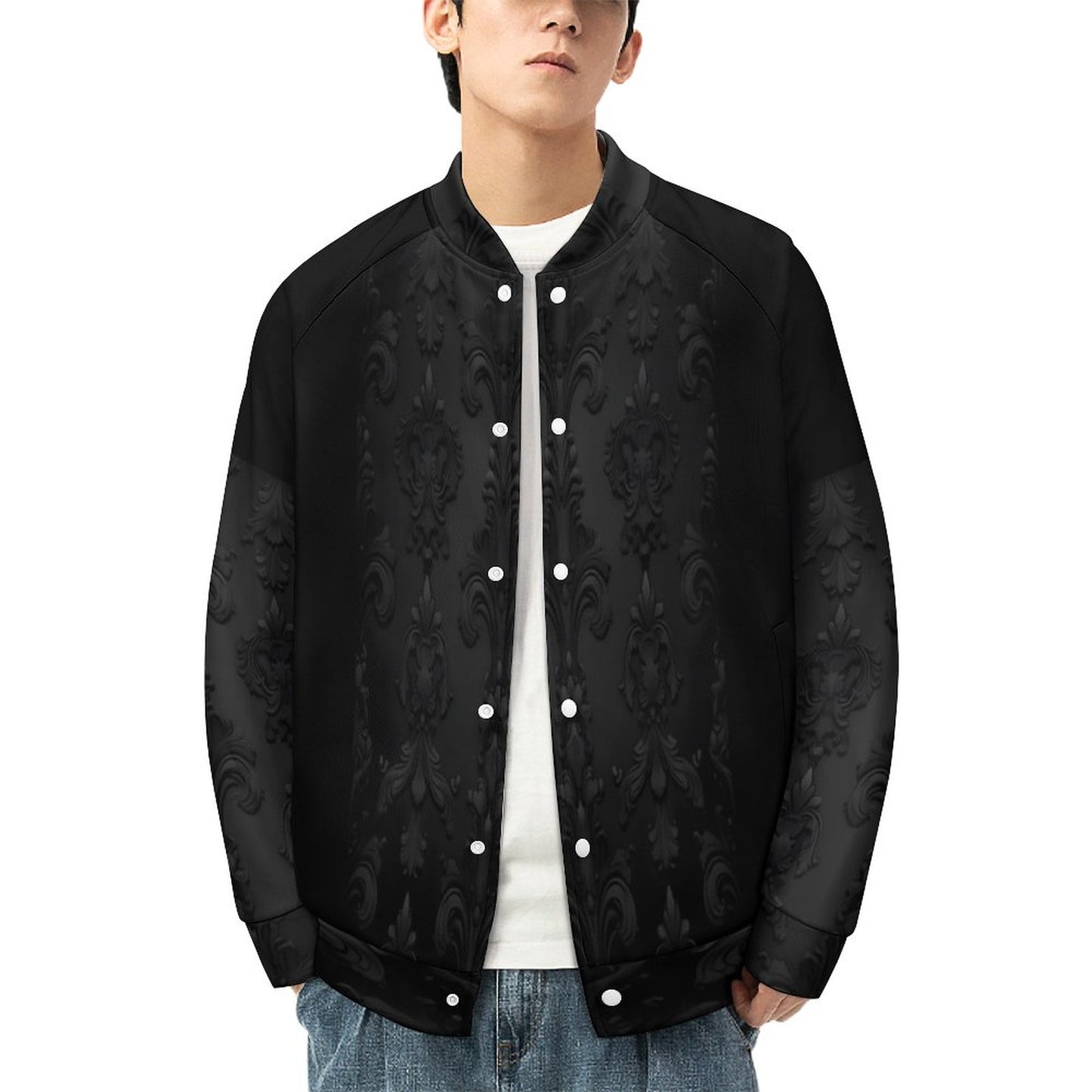 Men's Baseball Jacket (All-Over Printing)