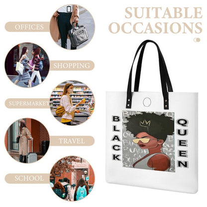 Leather Handbag(One-sided Printing)