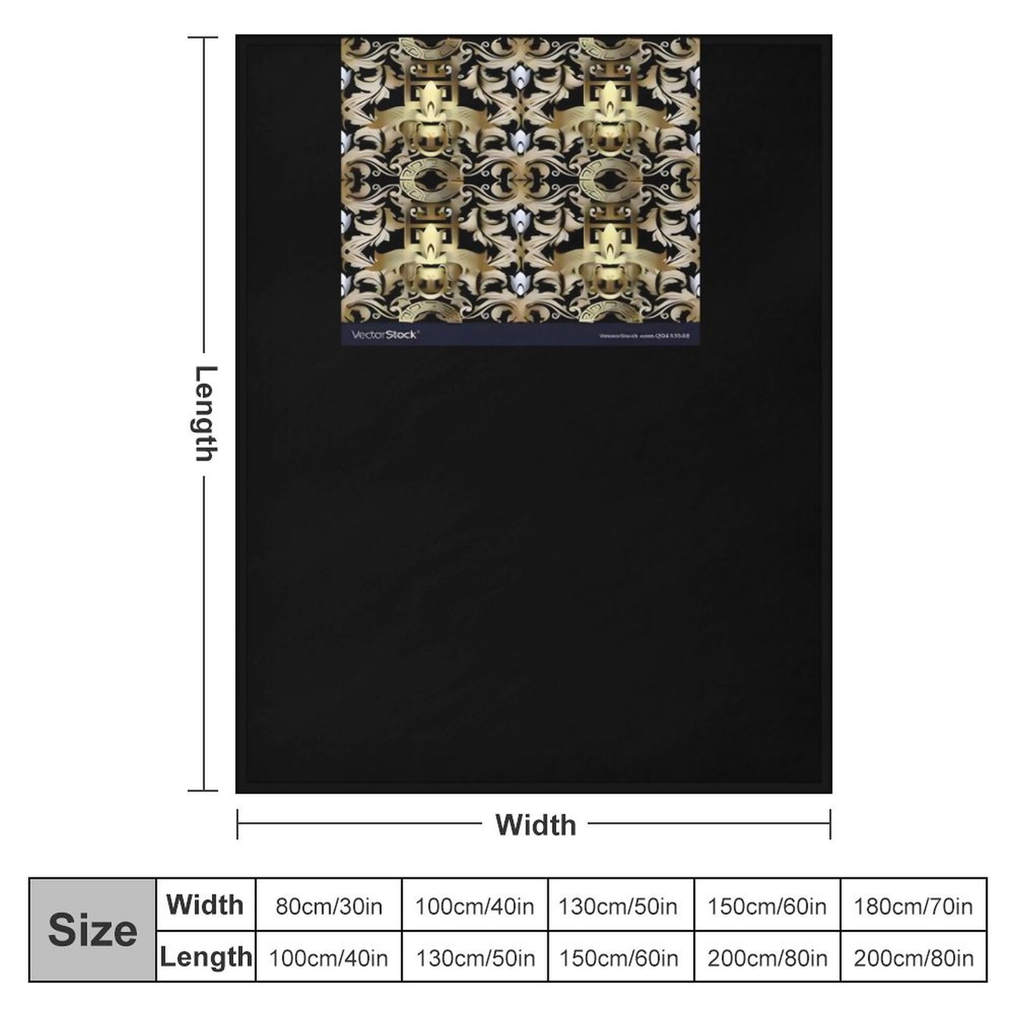 280gsm Flannel Blanket-50"x60" (Dual-sided Printing)