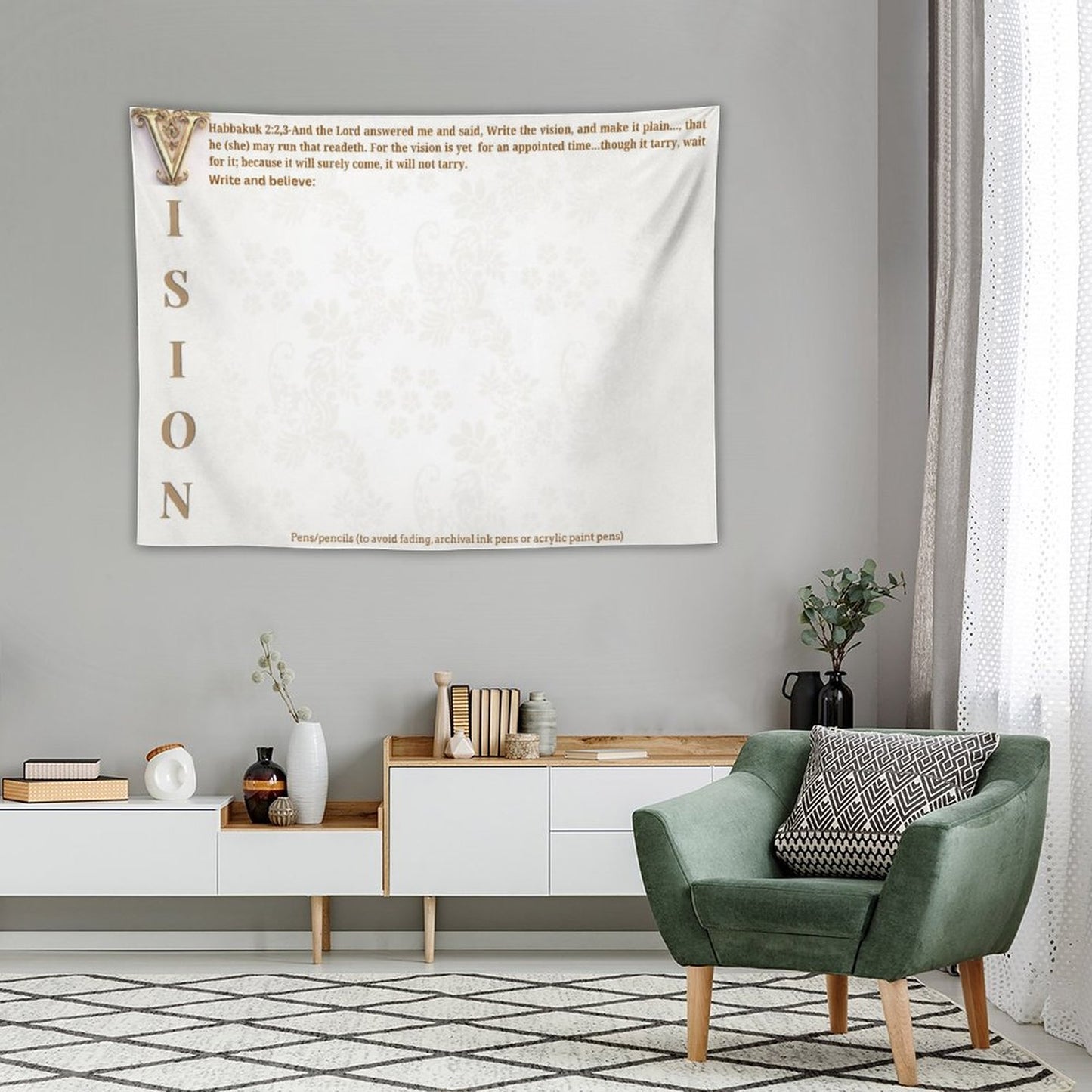 Horizontal Tapestry--30x40 in/ 40x60 in