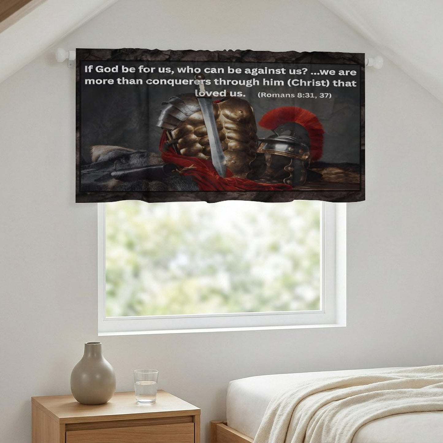 Short Window Curtains(All-Over Printing)