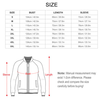 Raglan Zip-up Shirt(All-Over Printing)