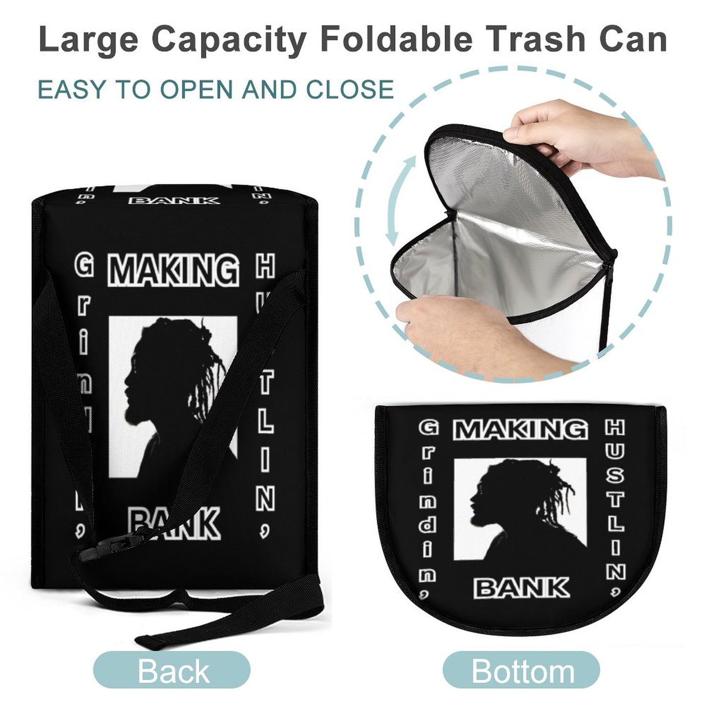 Collapsible Car Trash Bin-MAKING BANK