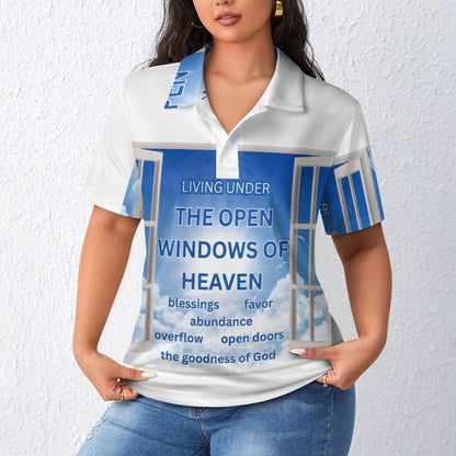 Women's POLO Shirt(All-Over Printing)