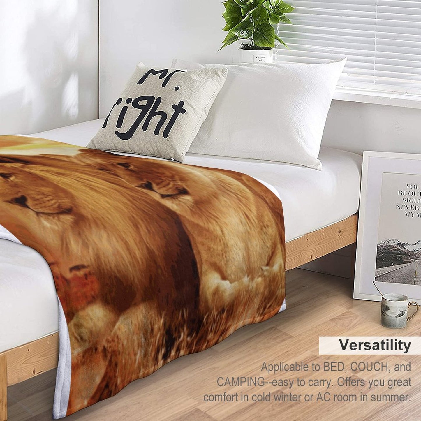 280gsm Flannel Blanket-60"x80" (Dual-sided Printing)