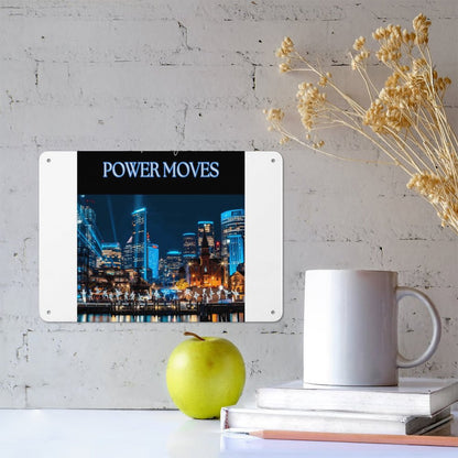 Horizontal Personalized Metal Wall Art Tin Sign-5.5"x7.9"/14x20cm