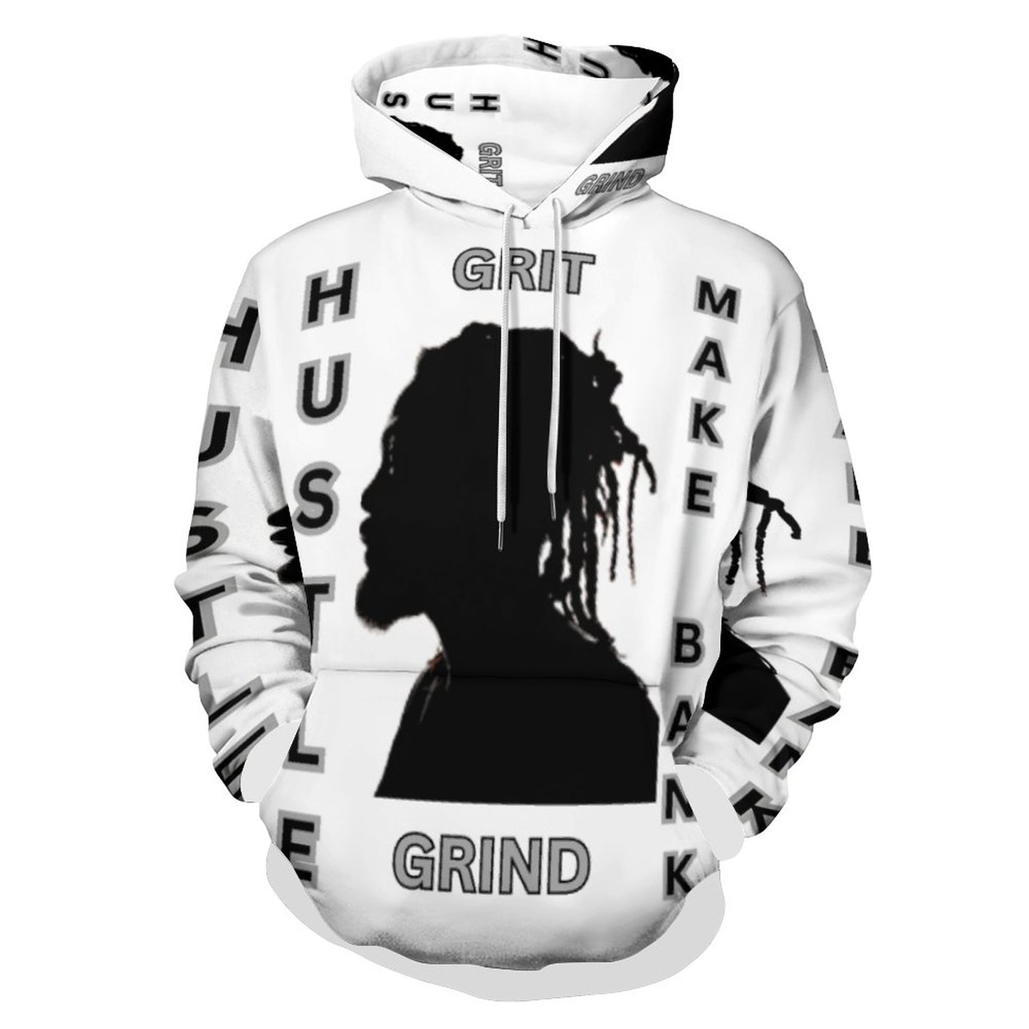 230gsm Men's Cool Hoodie with Double-layer Cap (All-Over Printing)