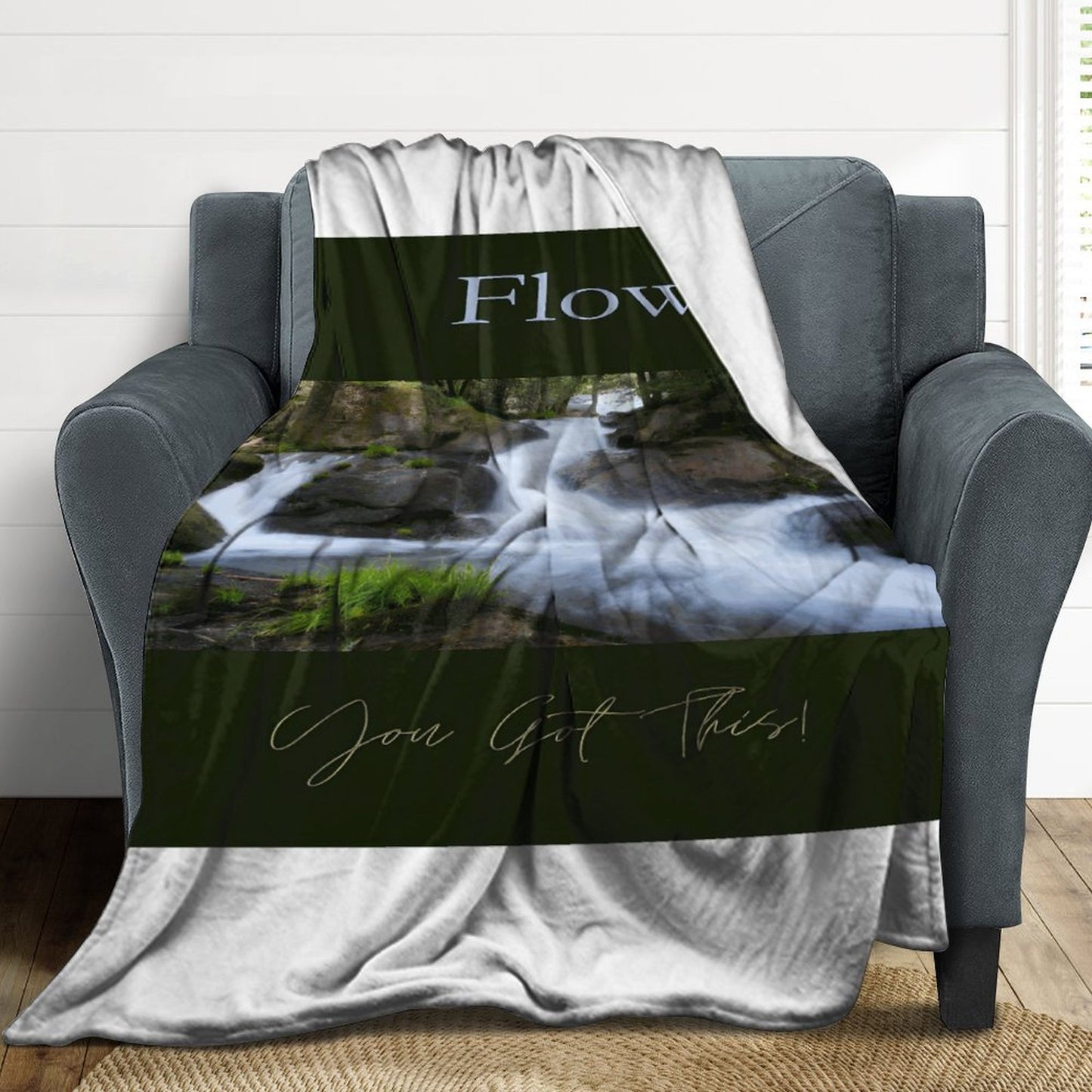 250gsm Flannel Throw Blanket-60"x80"