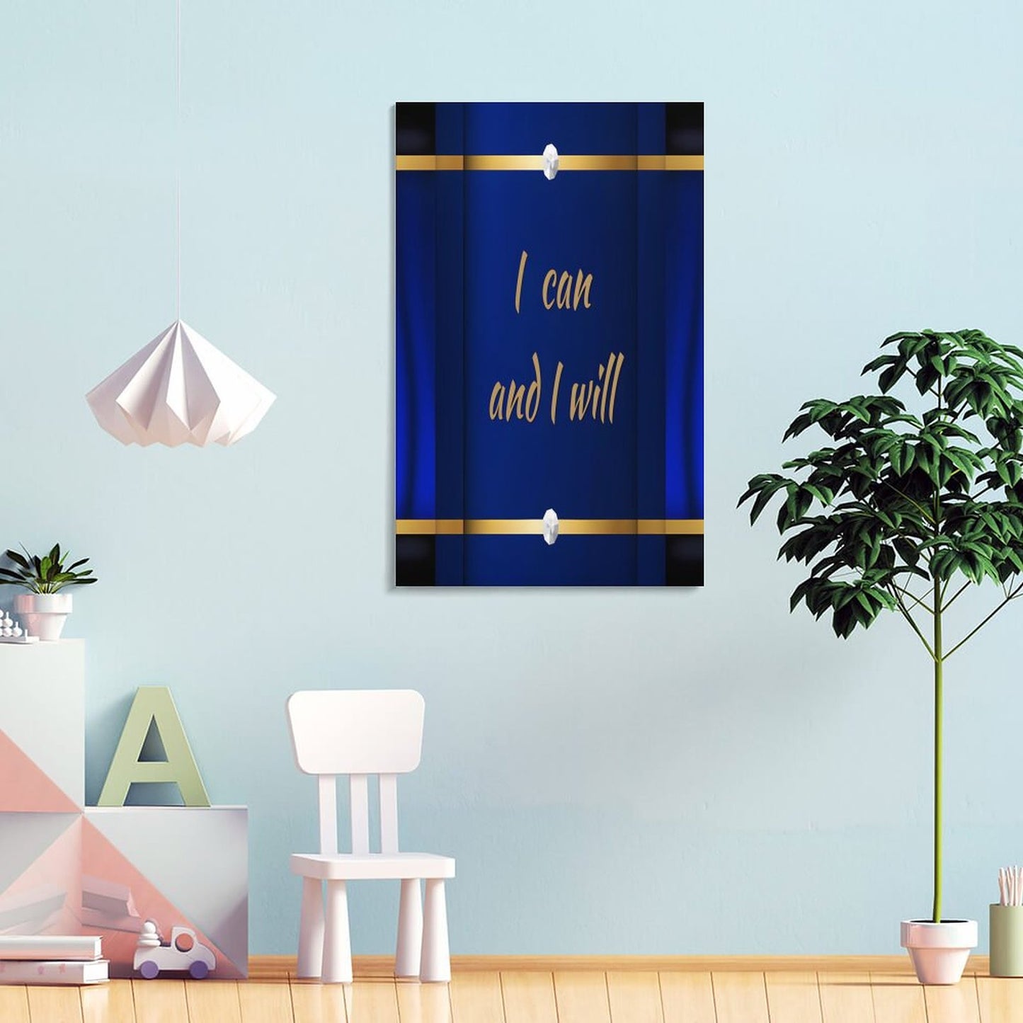 Framed Wooden Poster Hanging (Vertical 2:3)-8x12 inch