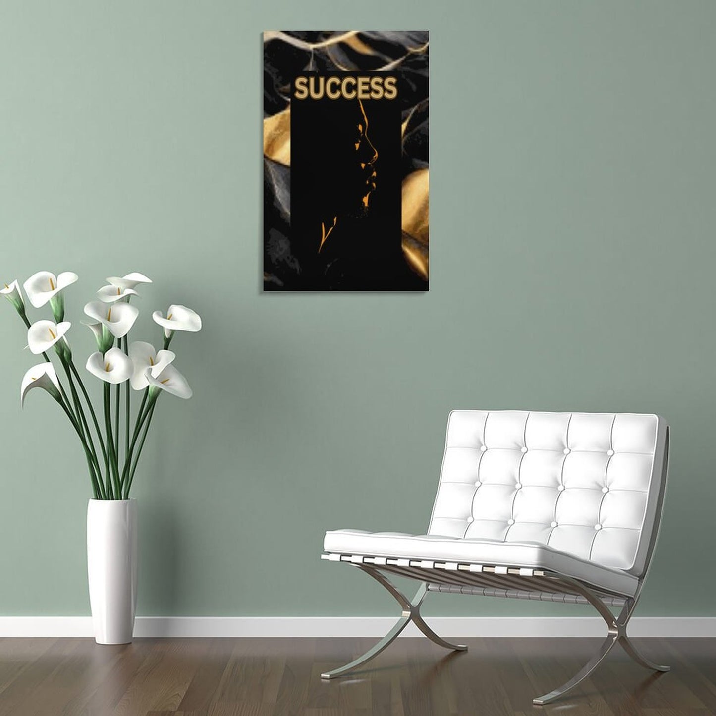 Framed Wooden Poster Hanging (Vertical 2:3)-8x12 inch