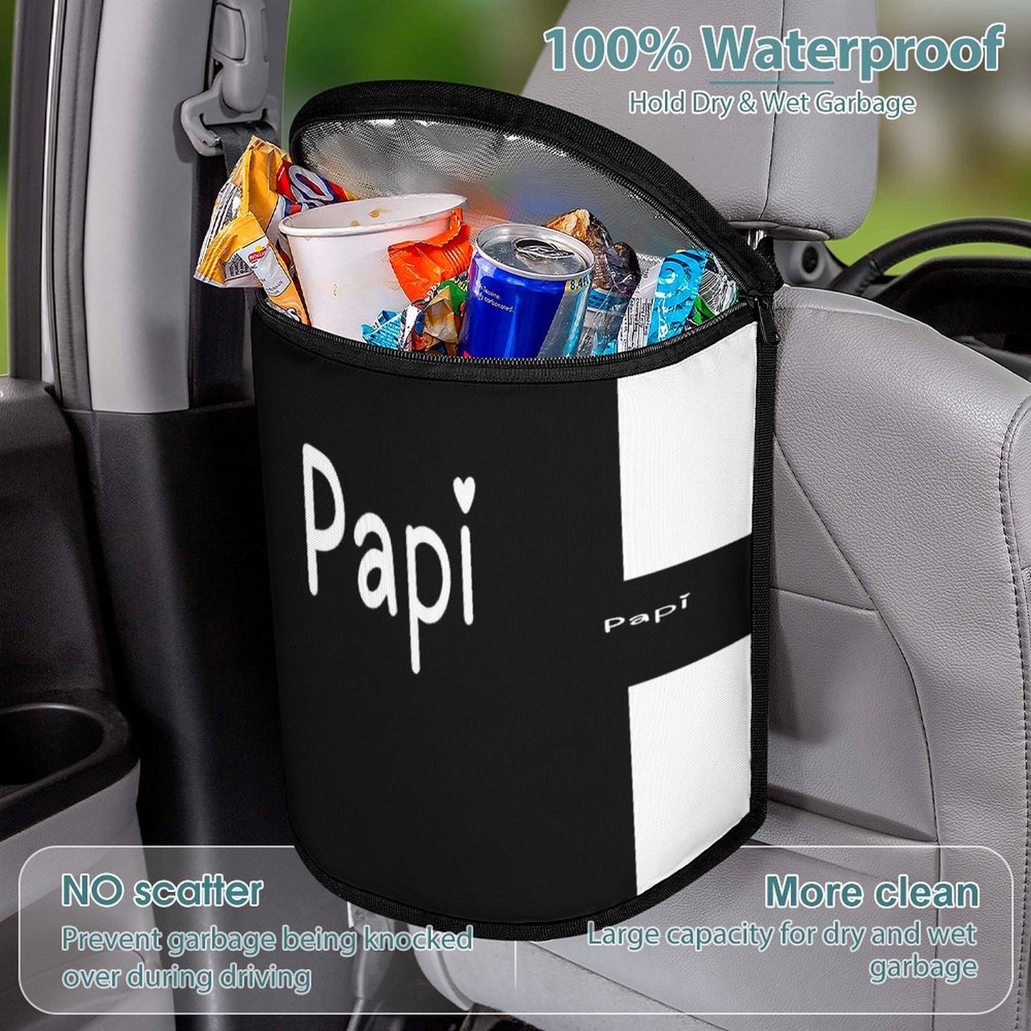 Collapsible Car Trash Bin