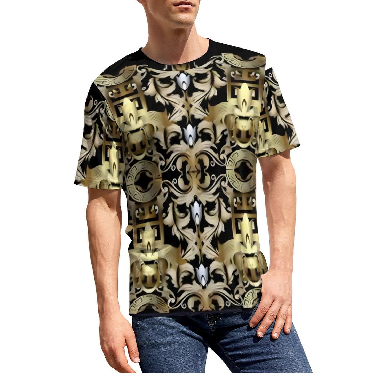 180gsm Men’s Halloween Shirts NT (All-Over Printing)