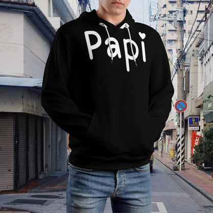 230gsm Men's Cool Hoodie with Double-layer Cap (All-Over Printing)