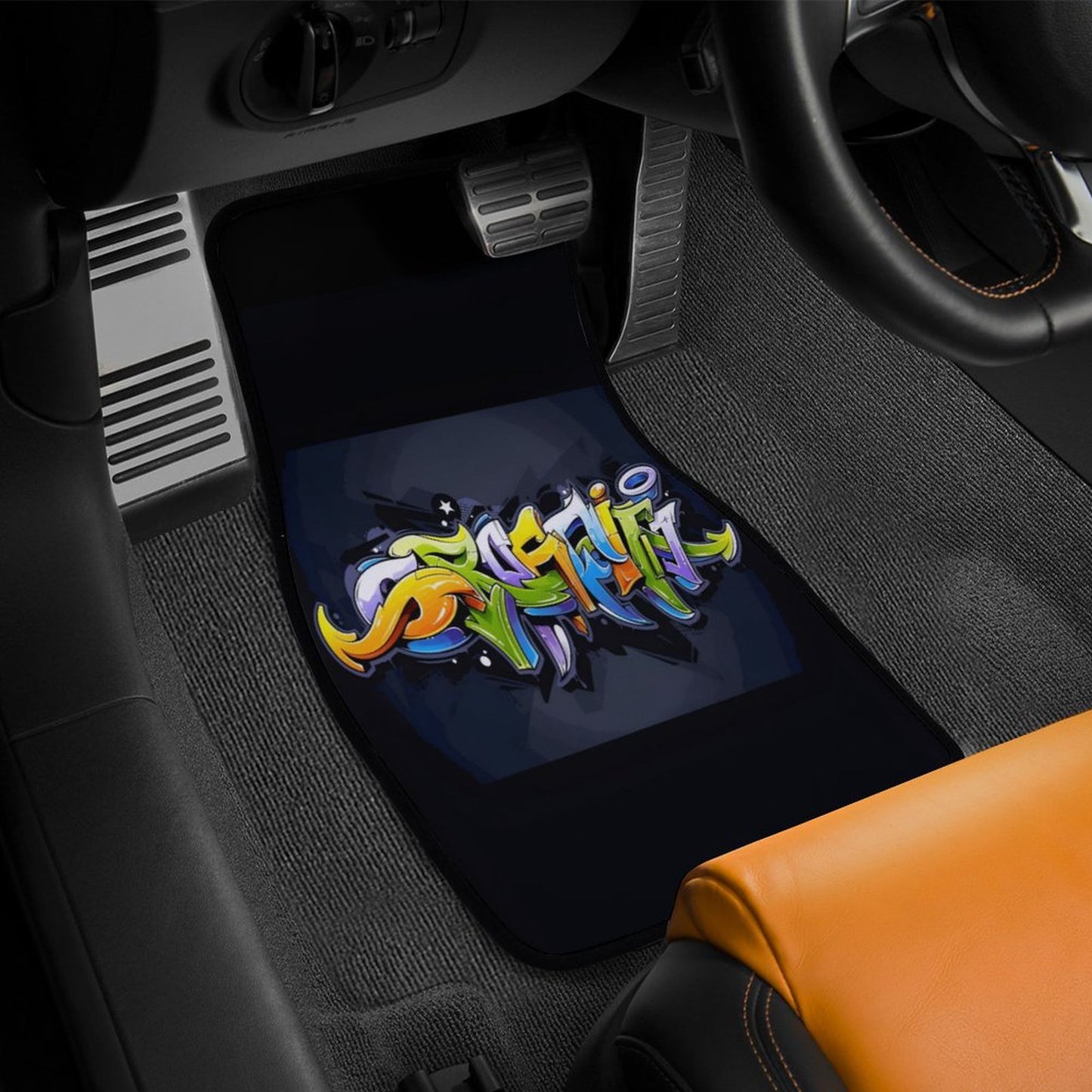 Car Mat Set of 4-GRAFFITI
