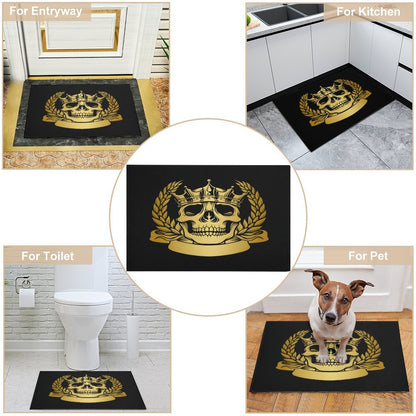 Crystal Velvet Bedroom Floor Mat