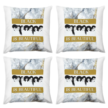 Plush Pillowcase Set of 4