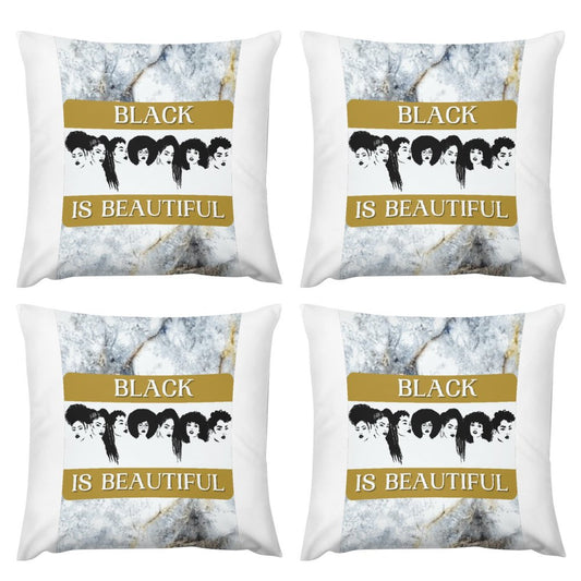 Plush Pillowcase Set of 4