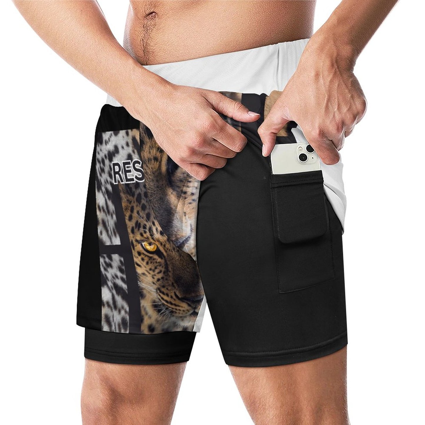 Men Beach Shorts with 4 Pockets DS076