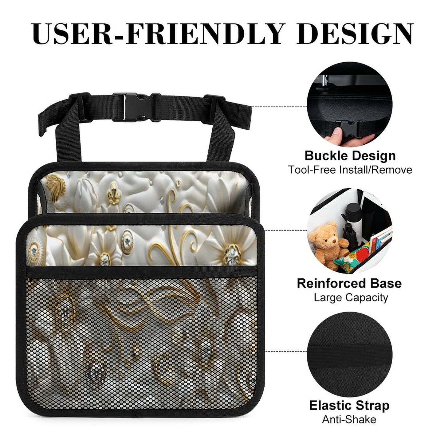 Car Seat Storage Bag(All-Over Printing)
