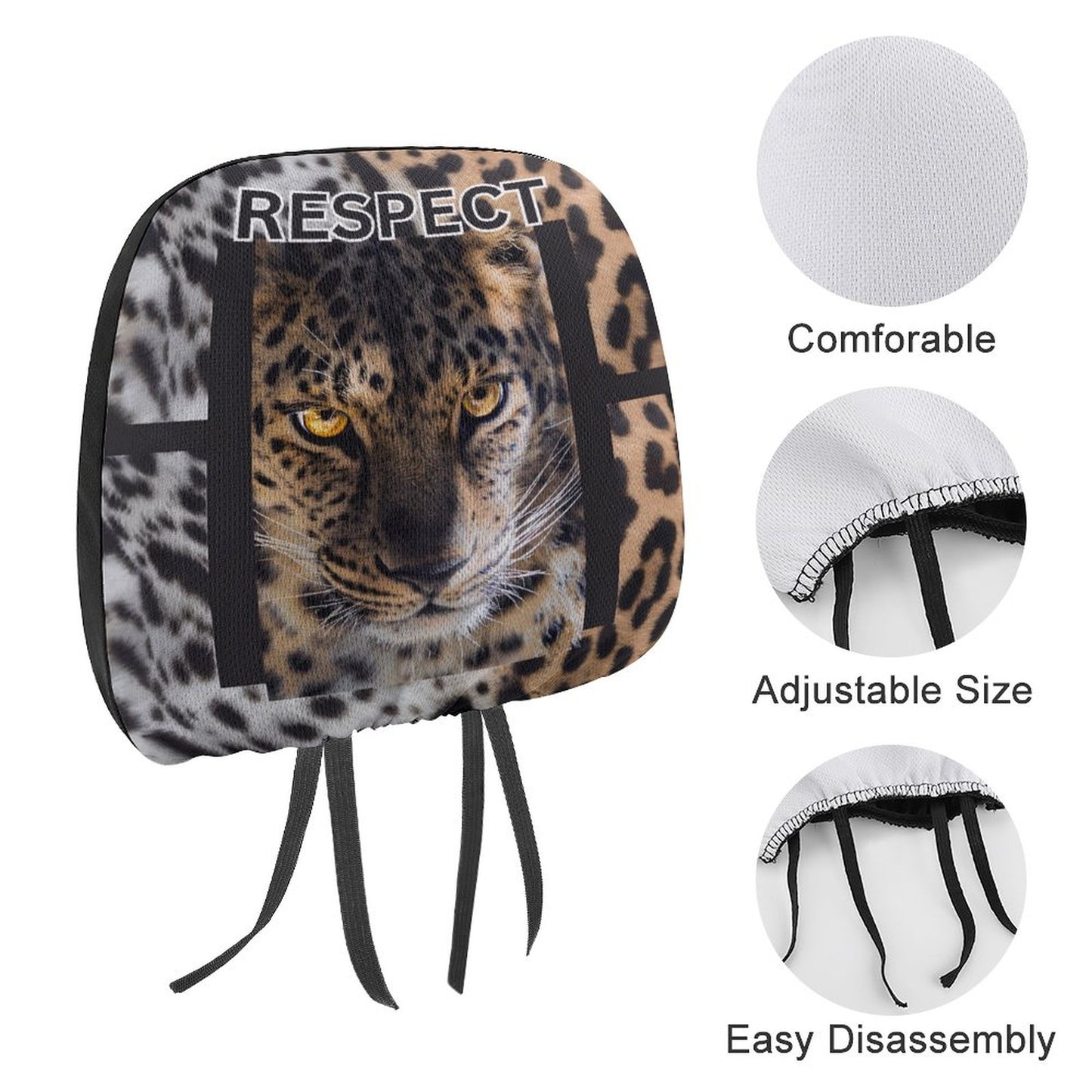 Custom Car Headrest Covers