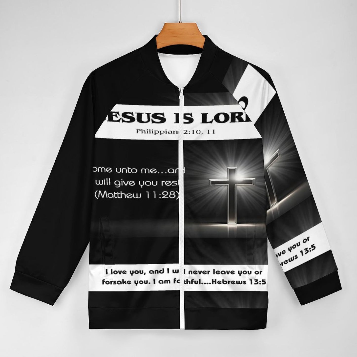 Raglan Zip-up Shirt(All-Over Printing)