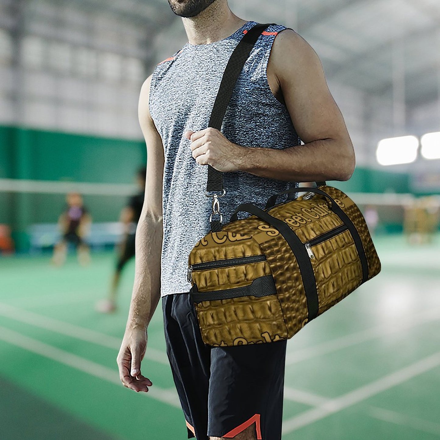 STREET CULTURE Alligator GYM/TRAVEL Bag-large capacity