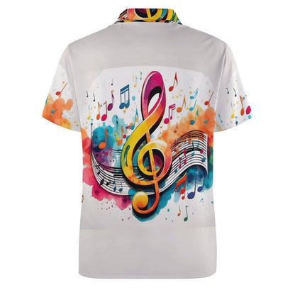 MUSIC GRAFFITI Women’s Straight POLO Shirt-SMALL-5XL